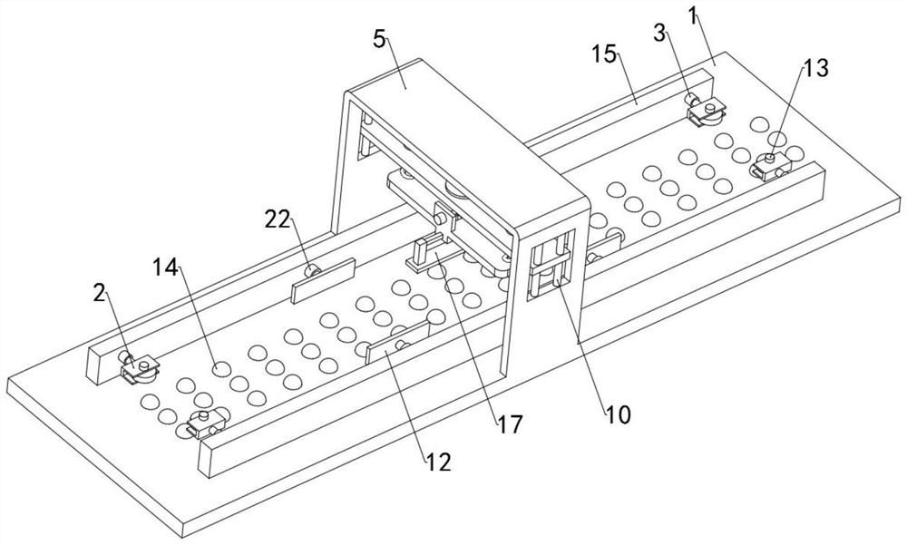 Device for grinding groove of aluminum alloy profile