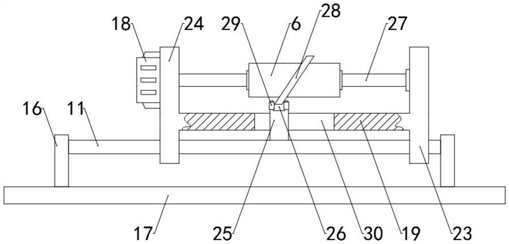 Device for grinding groove of aluminum alloy profile