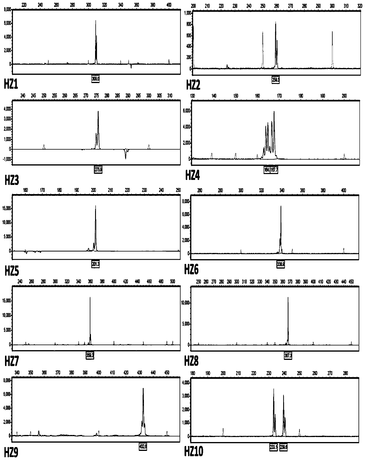 Artificially domesticated phlcbopus portentosus strain HZ18006 and SSR marker fingerprint thereof