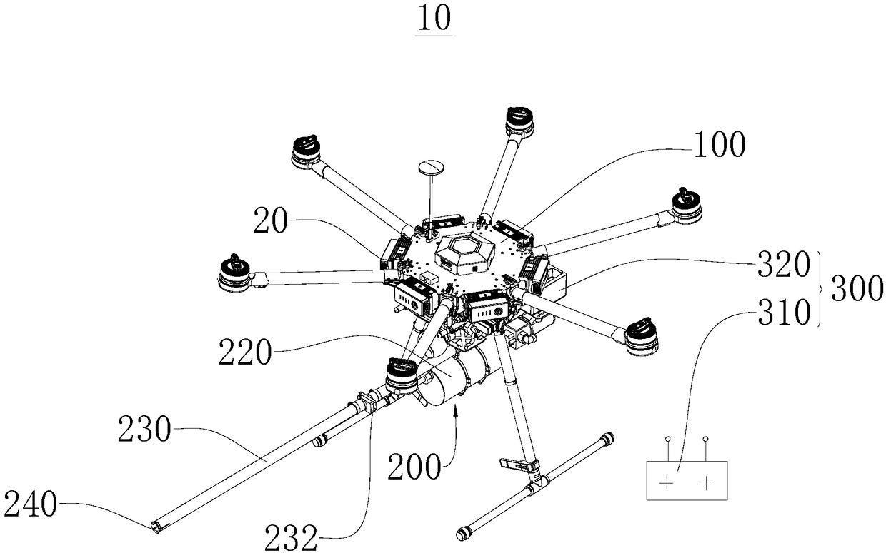 Cleaning system and cleaning method based on unmanned aerial vehicle