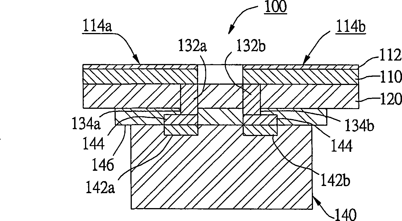 Stereo electronic packaging structure containing conduction support base material