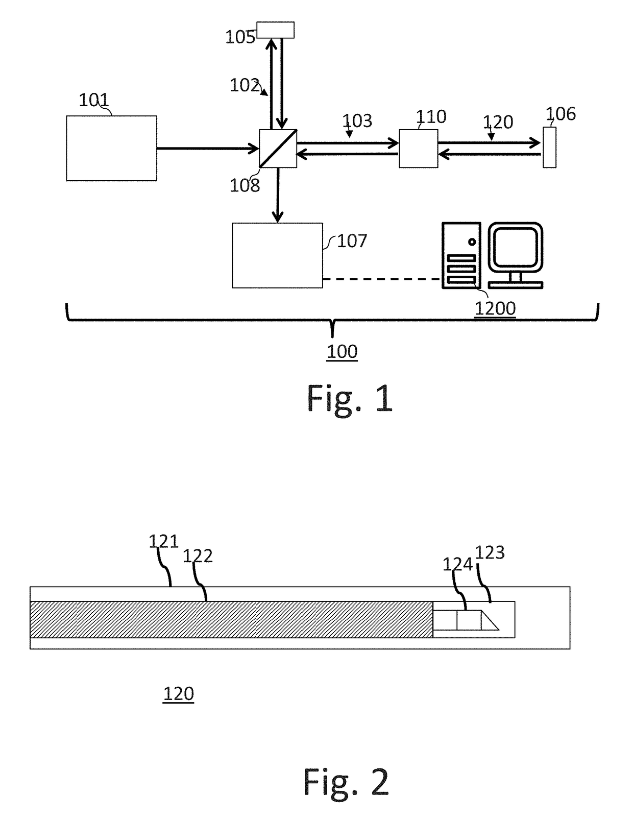 Crosstalk elimination or mitigation in optical coherence tomography