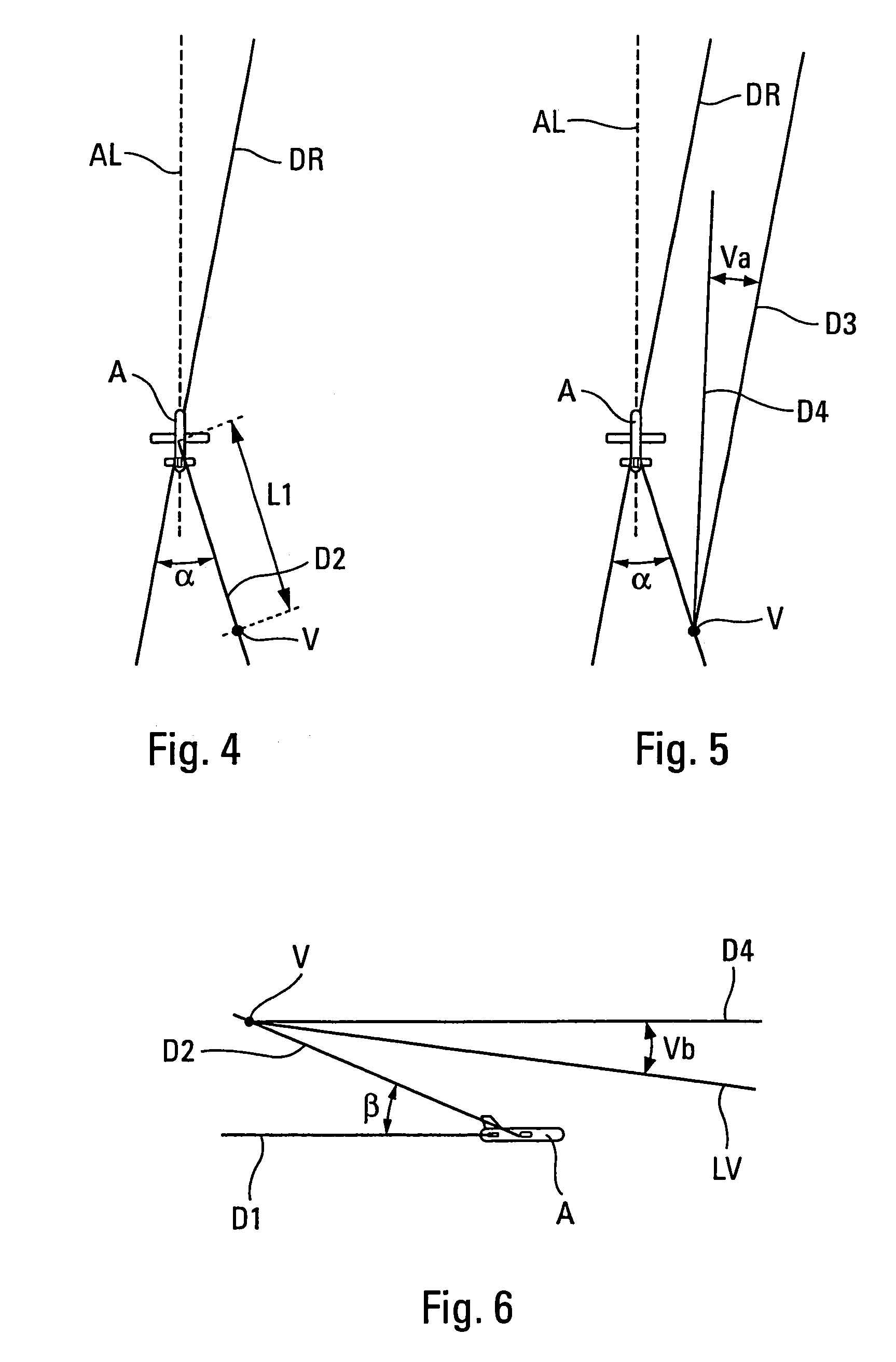 Process and device for constructing a synthetic image of the environment of an aircraft and presenting it on a screen of said aircraft