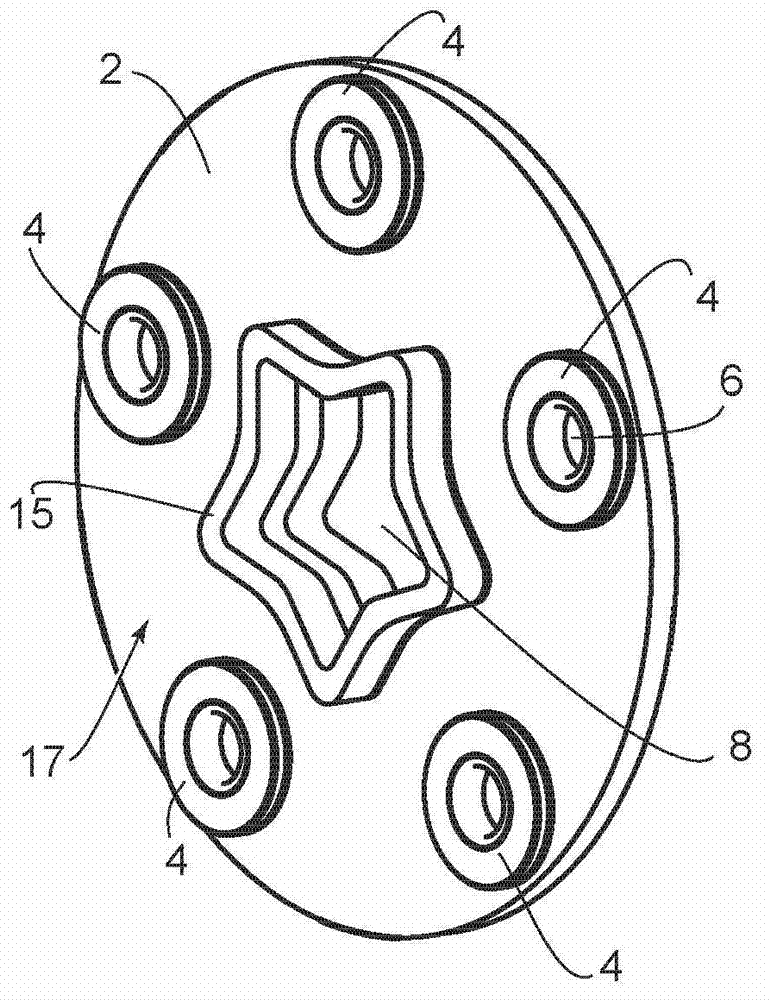 Rotor of a hammer crusher