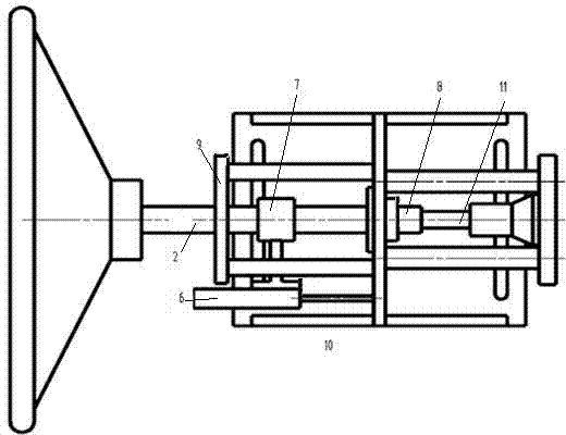 Novel PV (pressure and volume) test detection device and novel PV test detection method