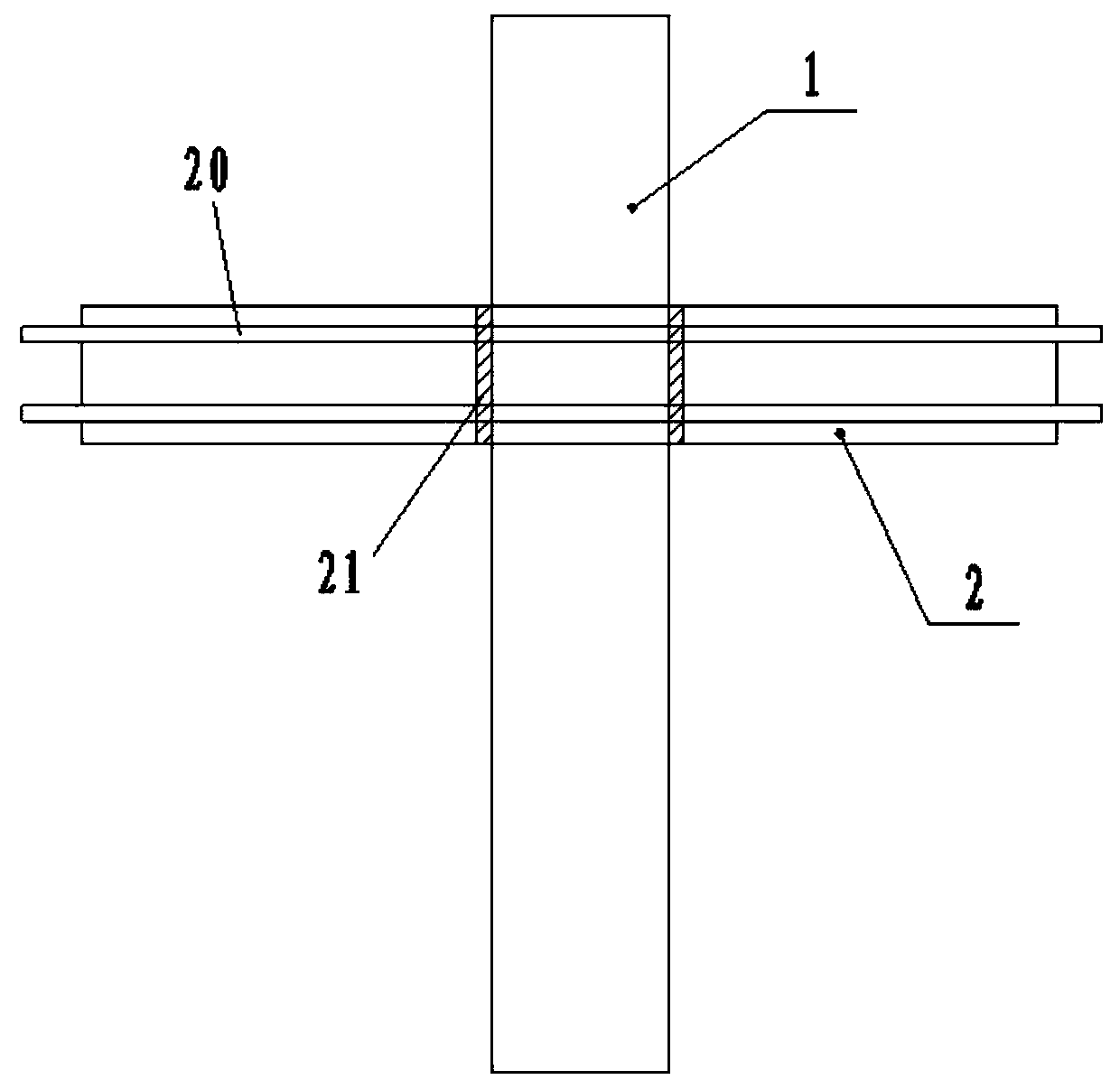 Prefabricated column and beam connection structure and method of prefabricated building frame structure