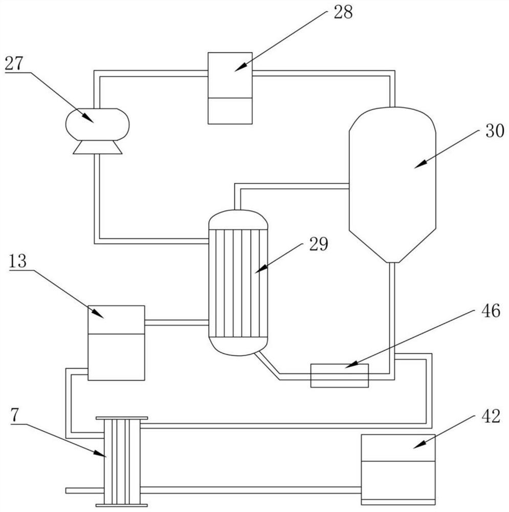 Skid-mounted mvr evaporation device