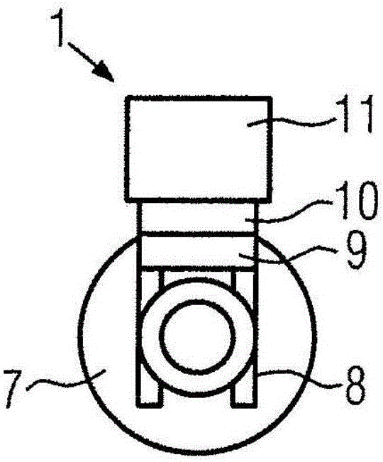 Method for monitoring a filled container, and monitoring system for filled containers