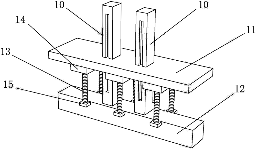 Pipeline butting device for sewage treatment