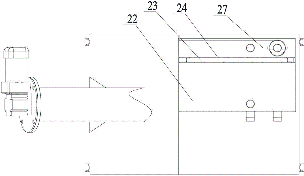 Flow channel deodorizing system of kitchen waste separation equipment and separation equipment