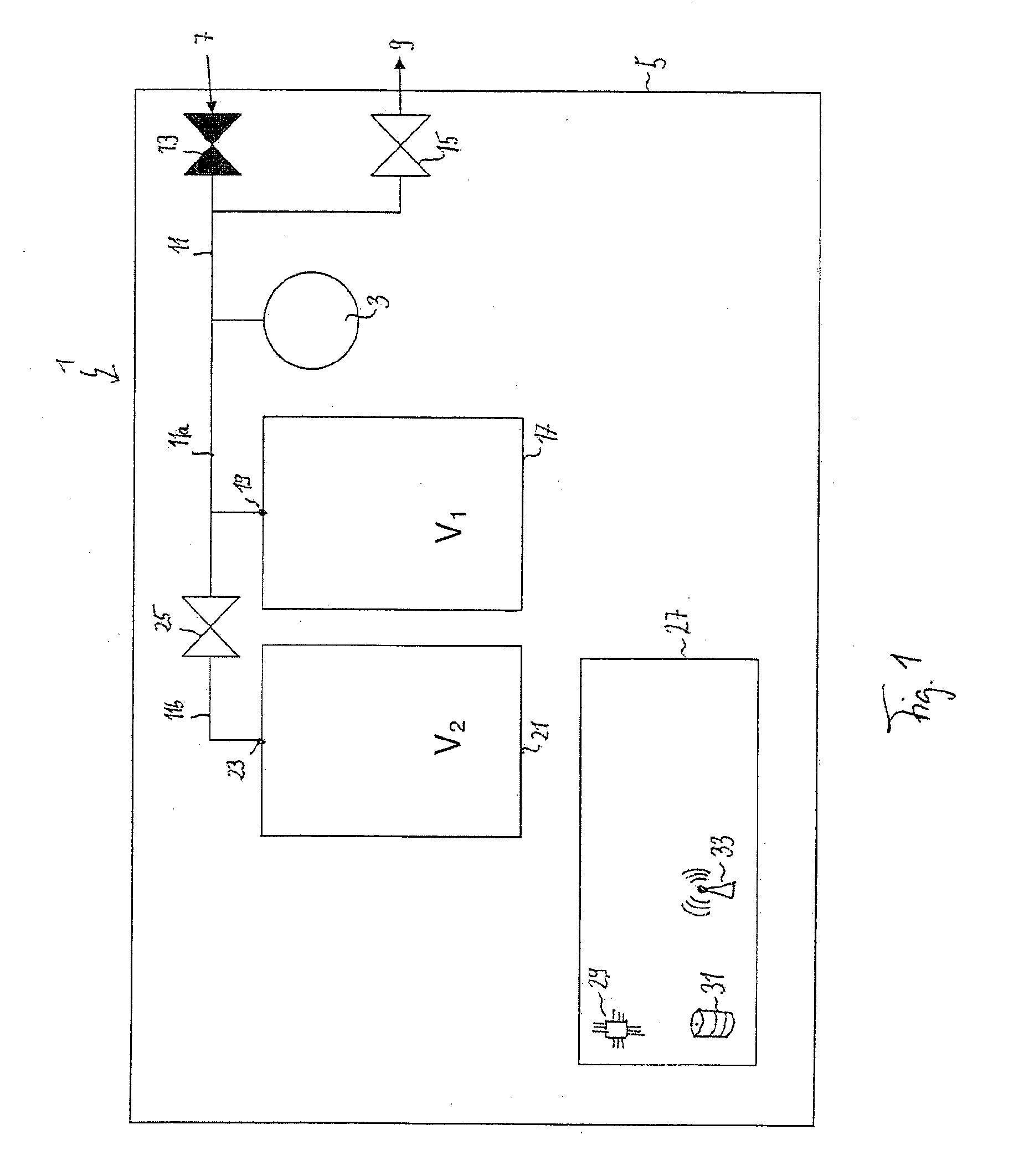 Method and device for verification and/or calibration of a pressure sensor