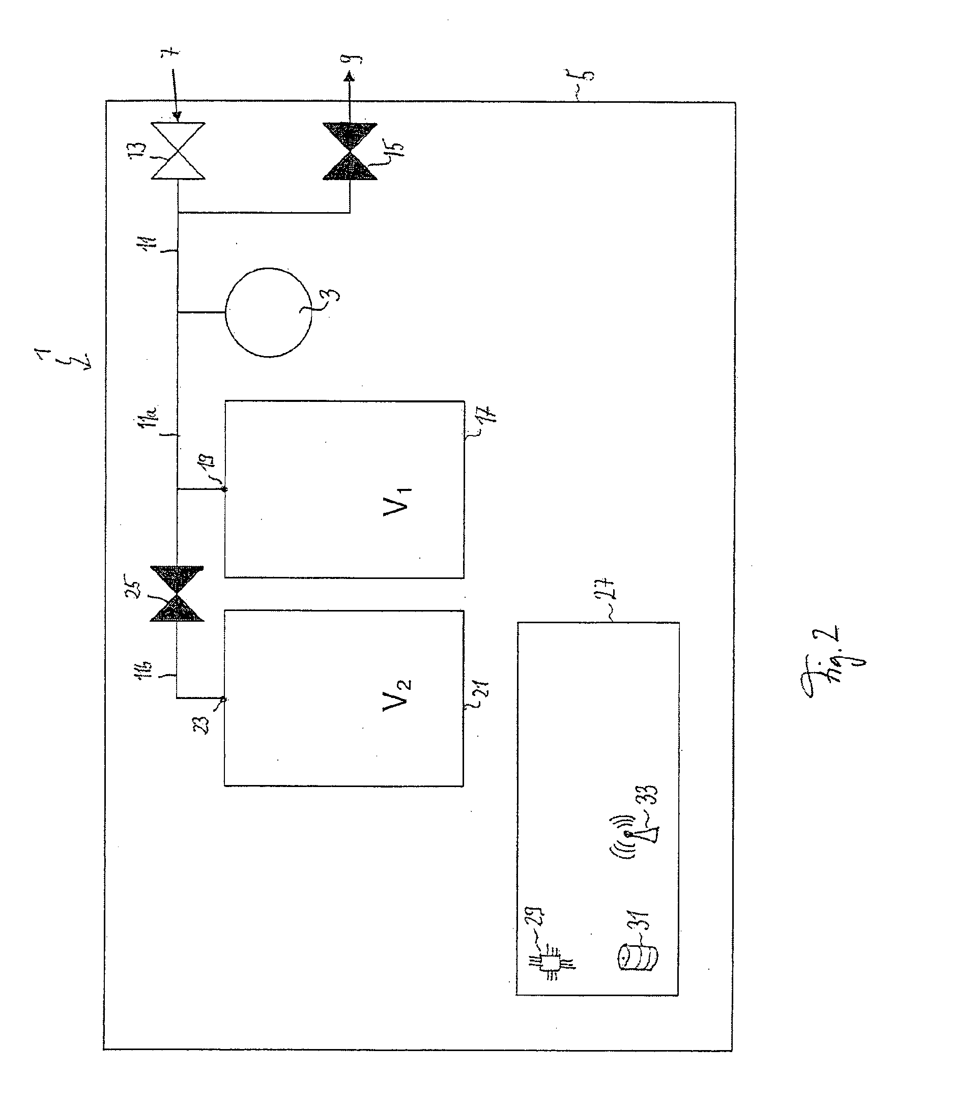 Method and device for verification and/or calibration of a pressure sensor