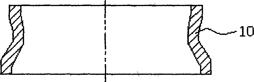 Thermal bulging method for aluminum alloy special-shaped ring-rolled piece