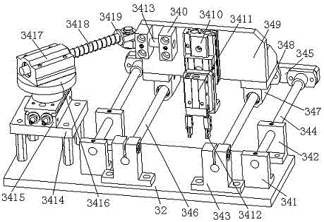 Loading module of brake pump sealing ring loading machine