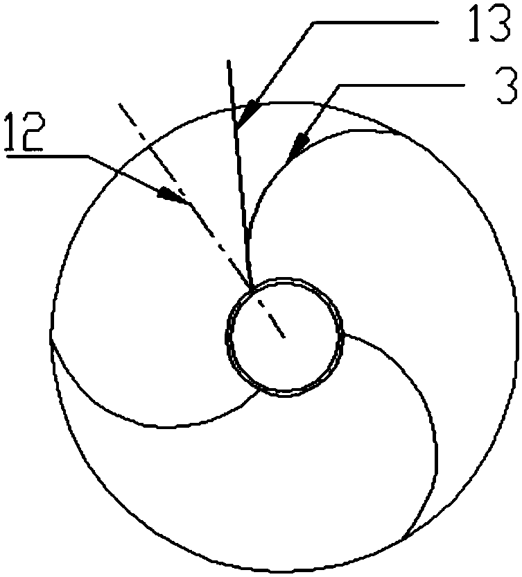 Centrifugal pump impeller and LNG (Liquefied Natural Gas) immersed pump comprising same