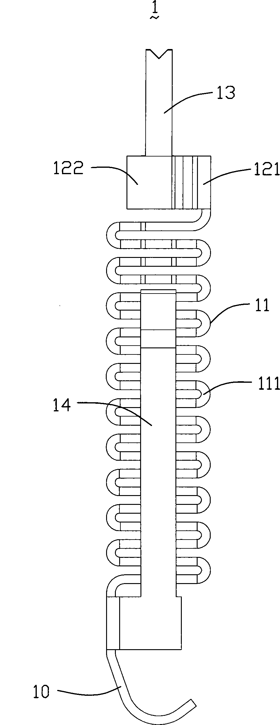 Electric connector terminal