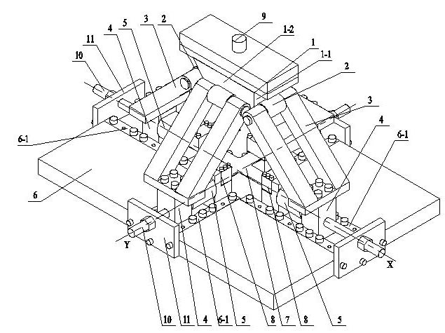 Mechanical biaxial tension tester with variable proportion loading