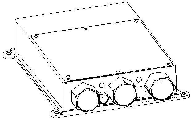 Control device and system for applying intelligent area controller to monitoring system