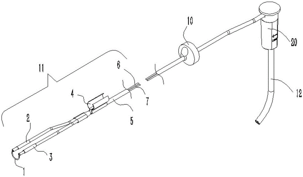 Resectoscope with novel sealing structure