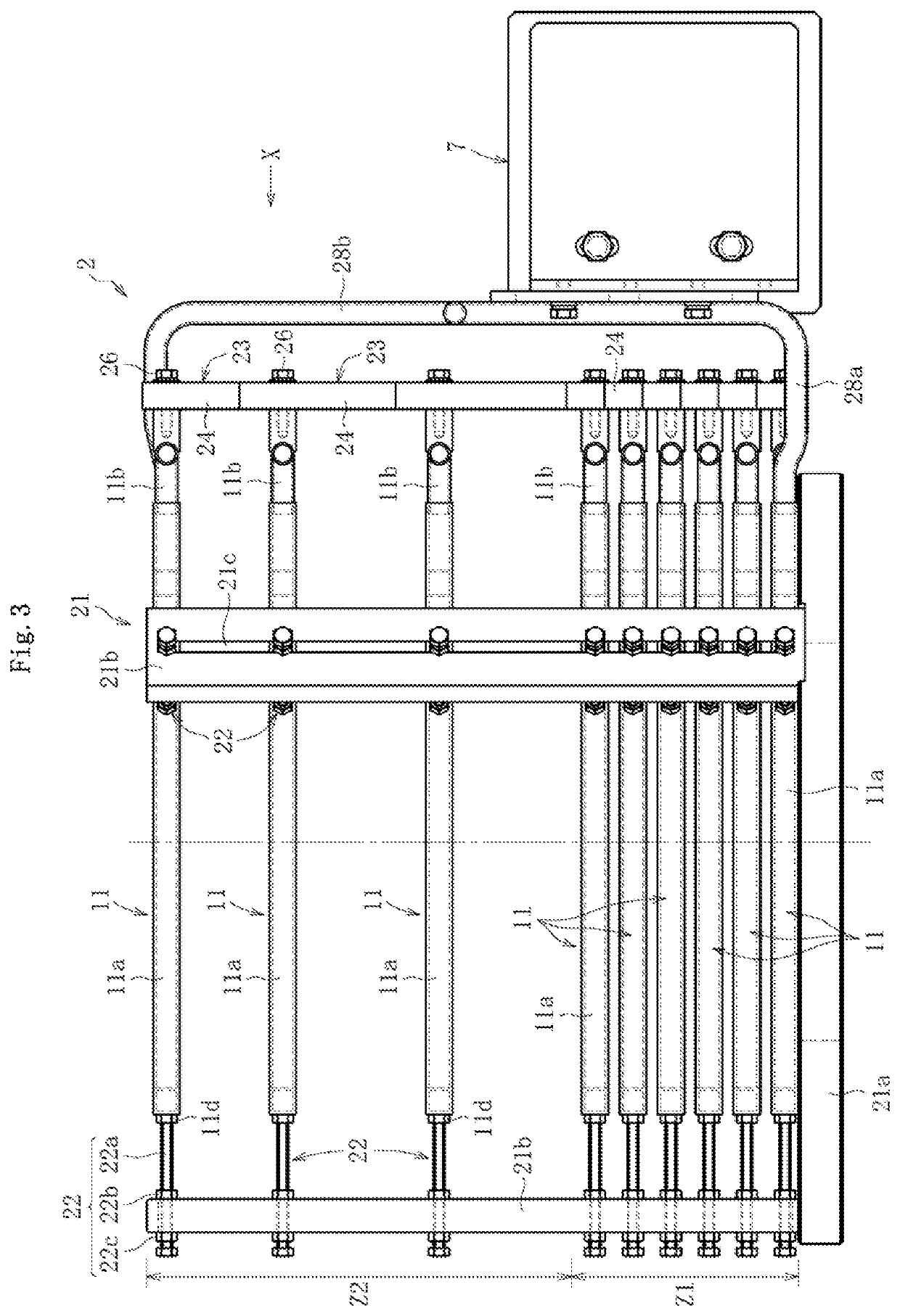 Heat-processing device and heat-processing method