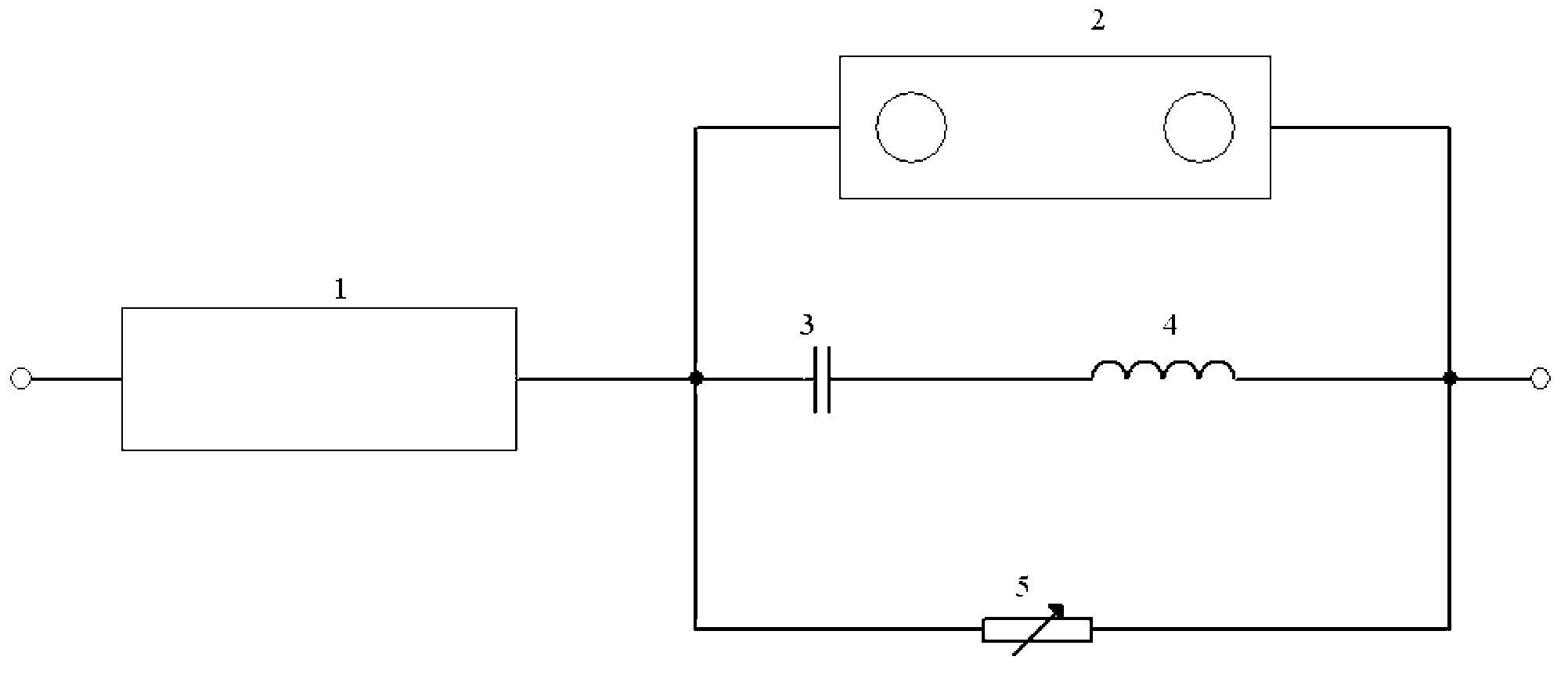 High-voltage direct-current gas breaker based on self-excited oscillation circuit