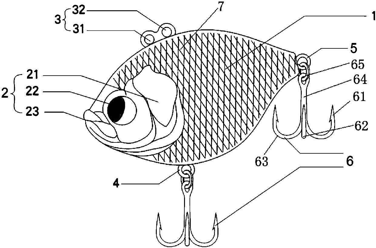 Double-dynamic bionic rhodeus ocellatus bait