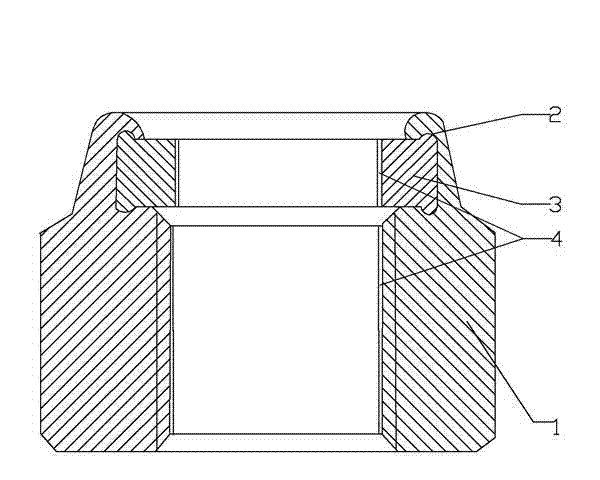 Anti-abrasion sealing nut