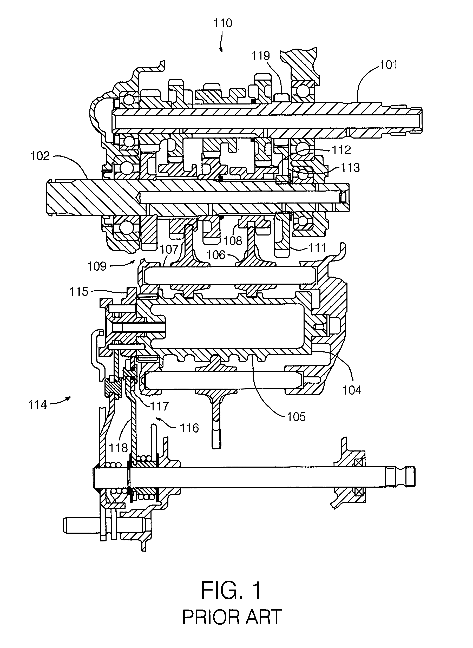 Sequential transmission shift system