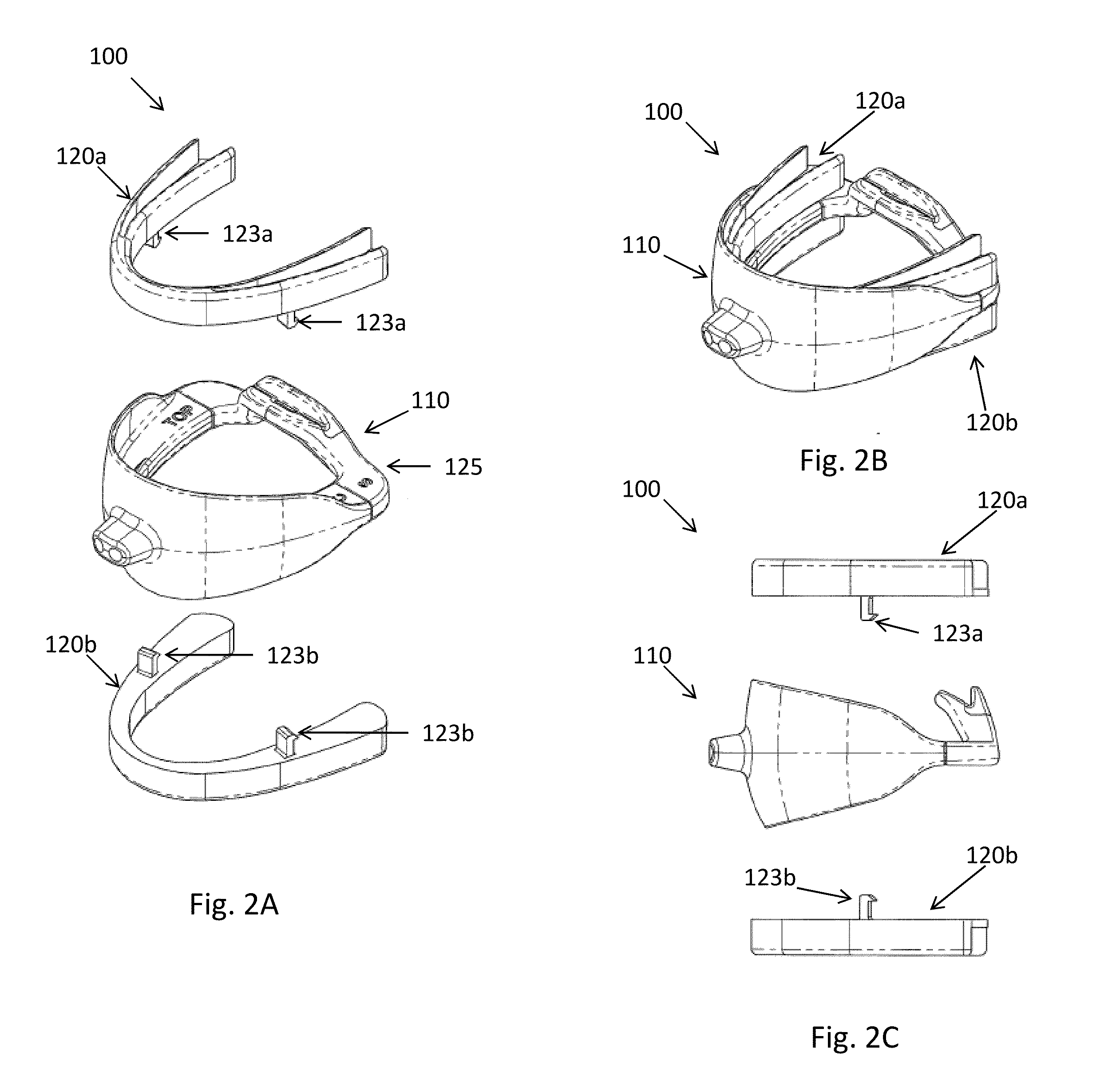 Systems, Devices, and Methods for Retaining Oral Devices for Airway Treatment