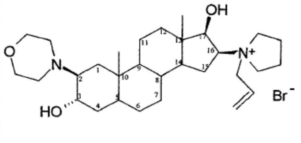 Rocuronium bromide-containing injection