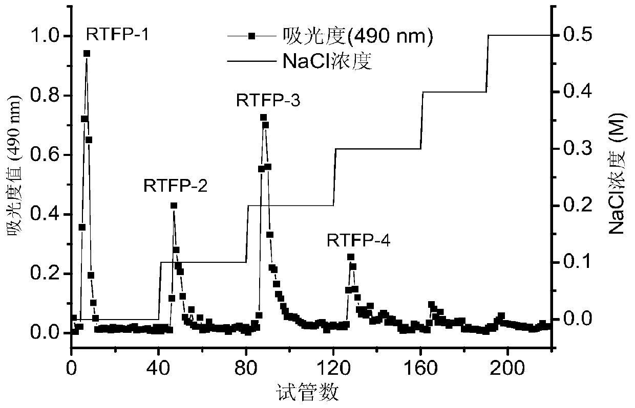 A kind of Rosa roxburghii polysaccharide and its preparation method and application