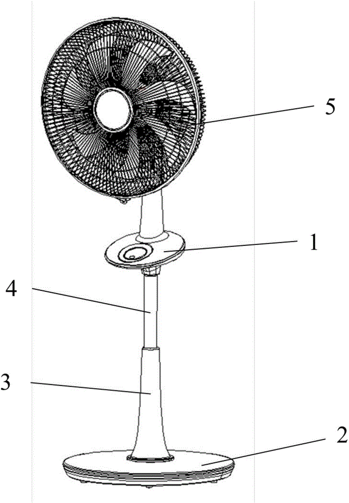 Novel electric fan