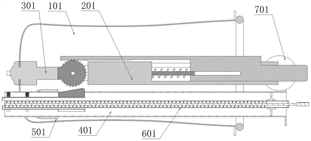 A kind of load-carrying soft sheath component based on medical laparoscope