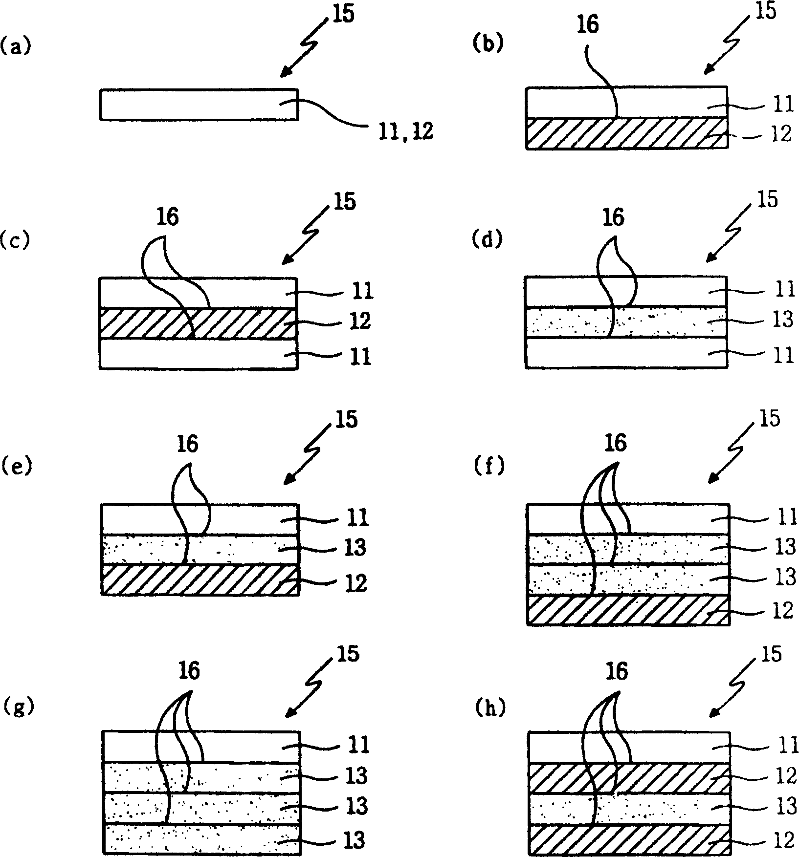 Conductive lining for liquid crystal panel of radio mobile communication terminal, and its mfg. method