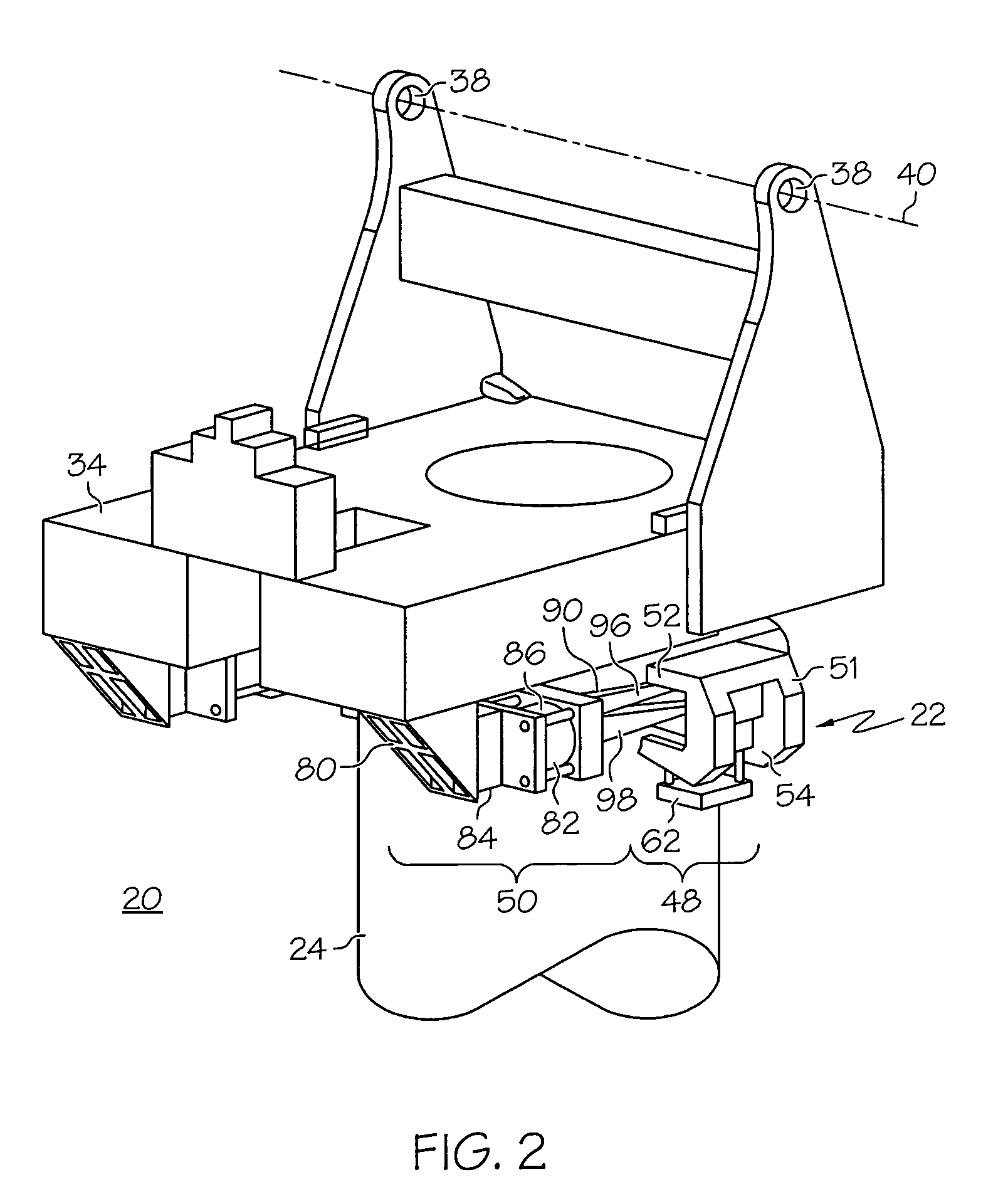 Positioning system and method of orienting an object using same