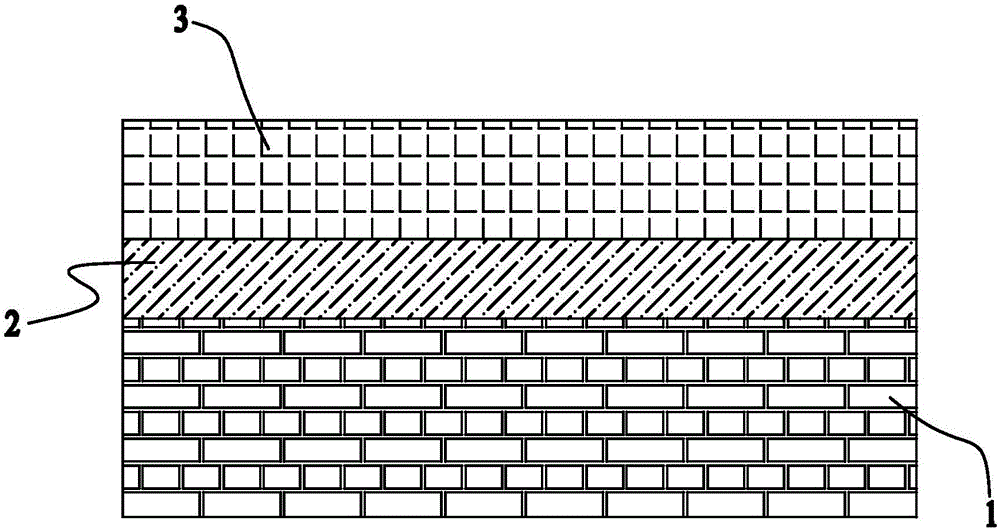 MTM anti-fuse structure on through hole and preparation process thereof