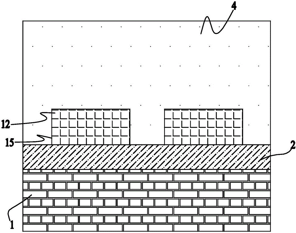 MTM anti-fuse structure on through hole and preparation process thereof