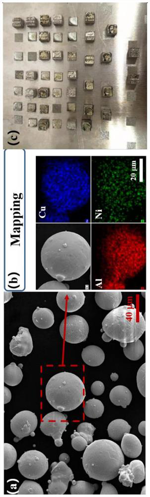 Optimization method of CuAlNi memory alloy 4D printing process