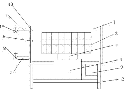 Cast part oil-immersion device