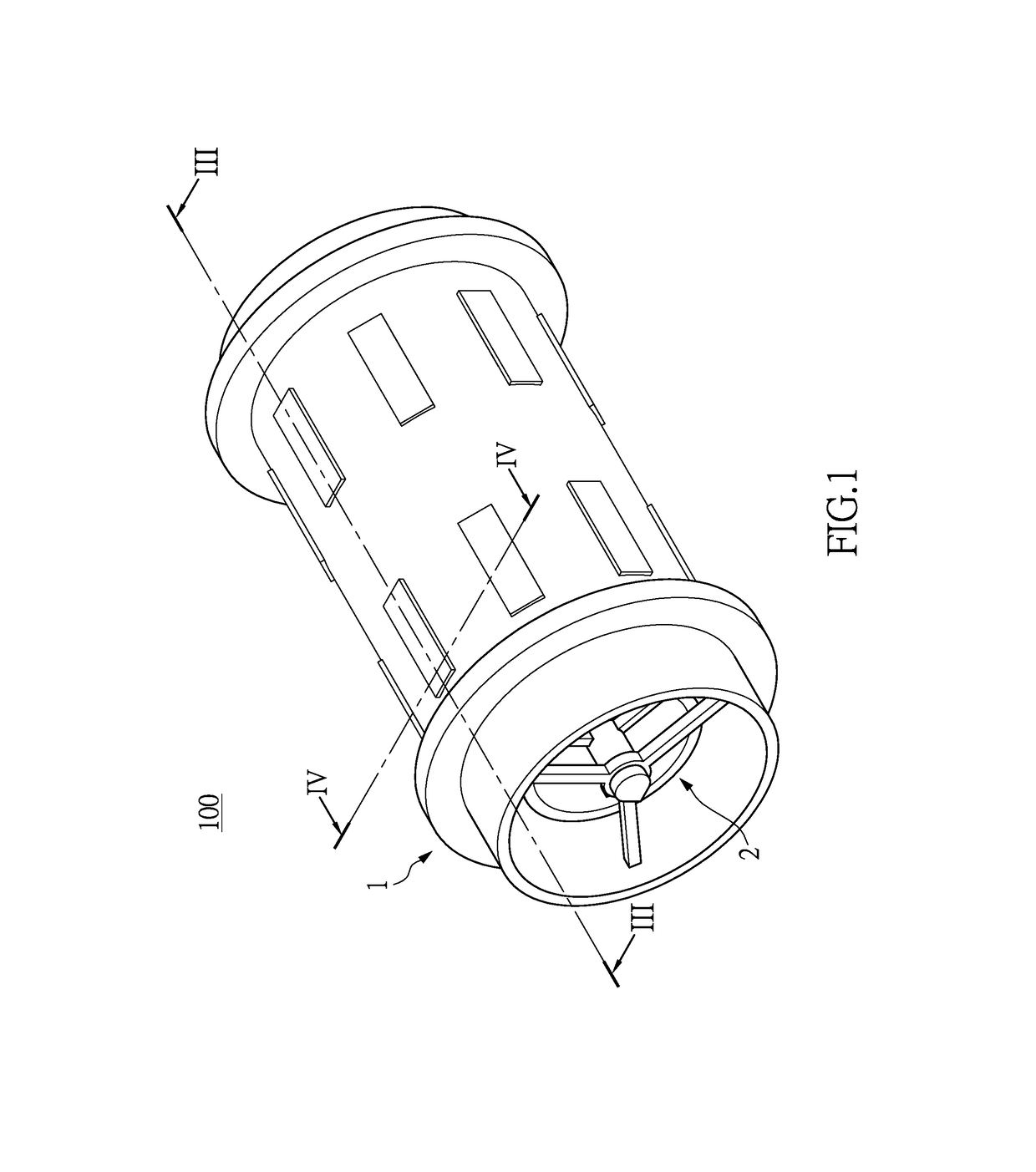 Fluid electricity generation device with dual-case and rotor assembly thereof