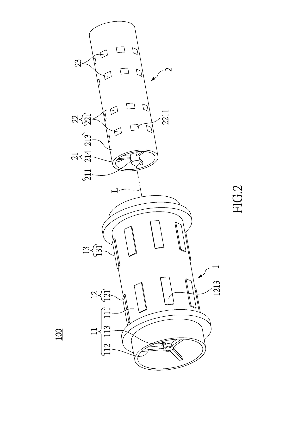 Fluid electricity generation device with dual-case and rotor assembly thereof