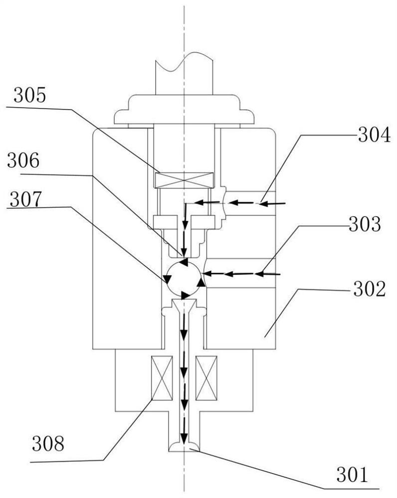 EGR gas-assisted aviation kerosene injection system