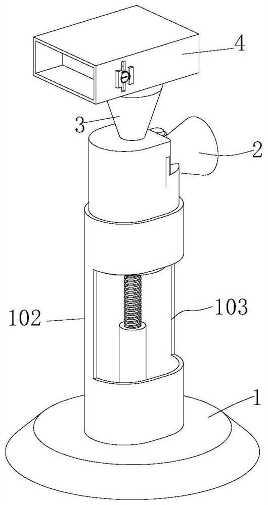 Dust-fall type spraying and heat-dissipating support for digital media display