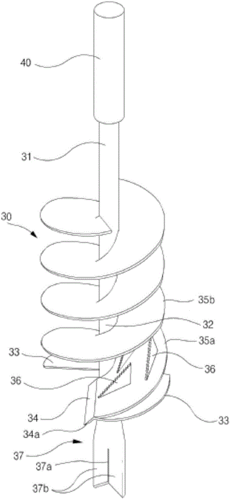 Portable power rotary device provided with drill having earthwork and cut-off functions