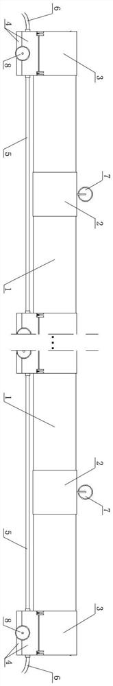 Tunnel escape pipeline and construction method thereof