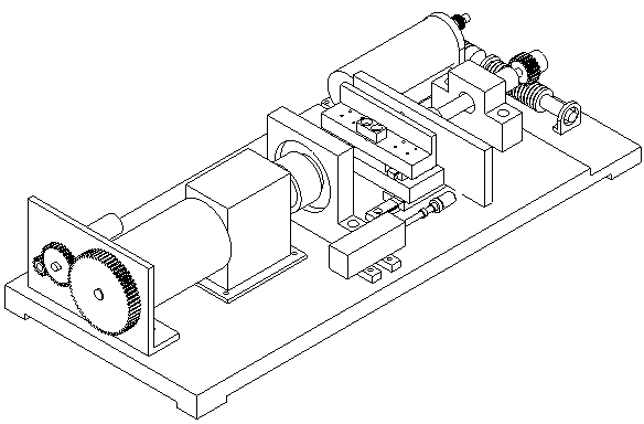 Portable tensioning/twisting composite material mechanical property testing machine