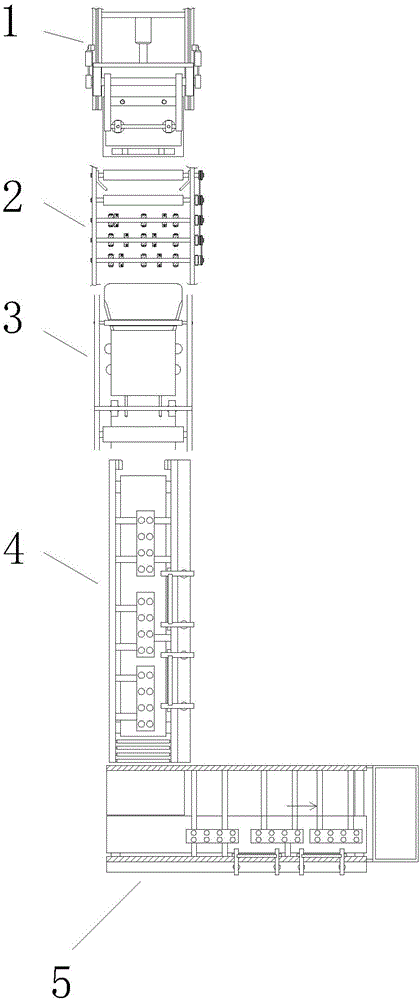 Paper bag package production line equipment