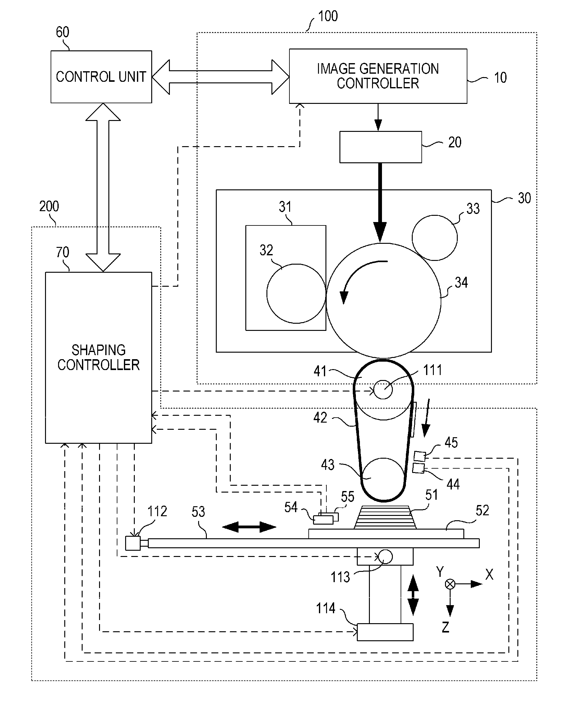 Shaping system, shaping object manufacturing method, and data processing method