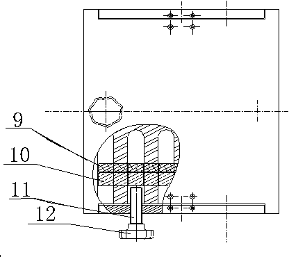 Coil vertical winding tensioning device and tensioning method