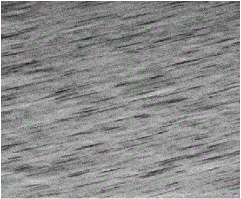 Cationic polyester blended yarn with slub effect and production method thereof